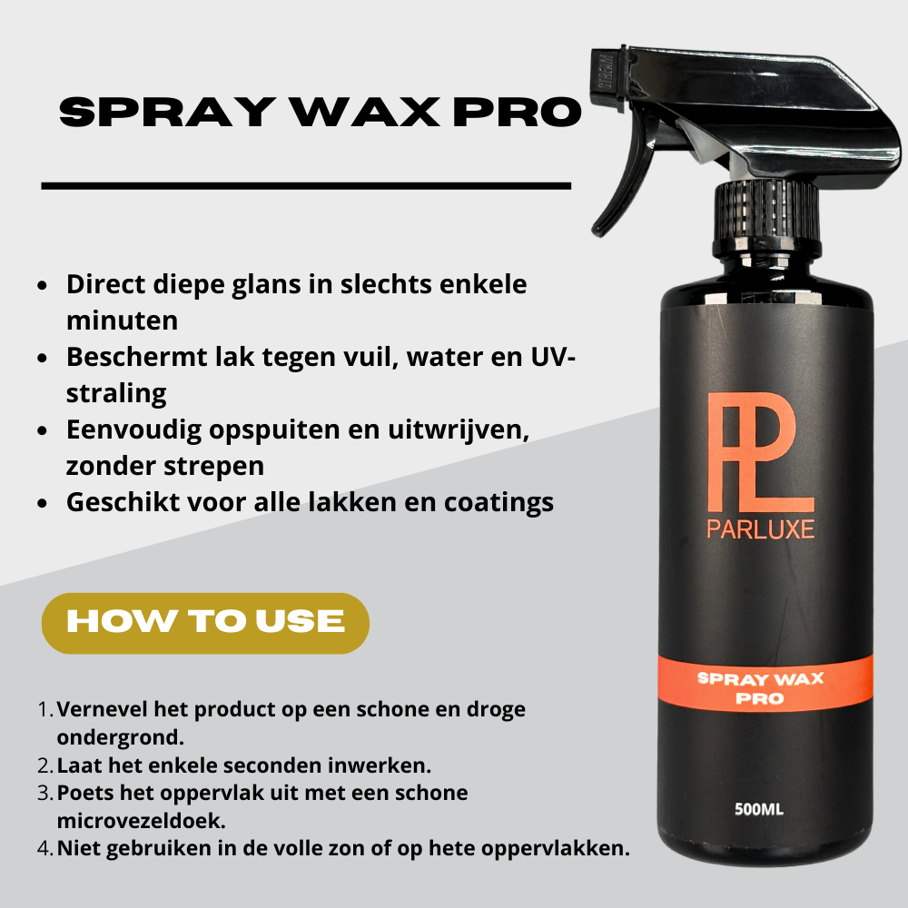 Spray wax Pro
